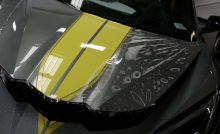 c8 hood with Ppf have squeegeed down