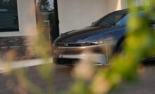 front view of lucid air